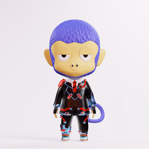 Chibi Ape #1358