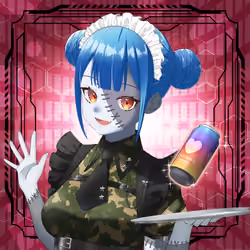 NFT OCS Genesis #2736 MAID-SAN