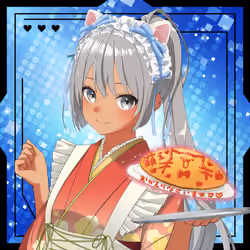 NFT OCS Genesis #2880 MAID-SAN