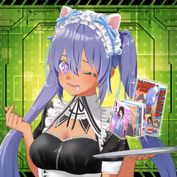 NFT OCS Genesis #2100 MAID-SAN