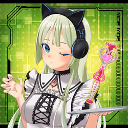 NFT OCS Genesis #3673 MAID-SAN