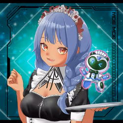 NFT OCS Genesis #875 MAID-SAN