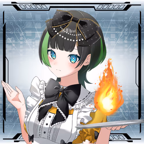 NFT OCS Genesis #1366 MAID-SAN