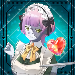 NFT OCS Genesis #3308 MAID-SAN
