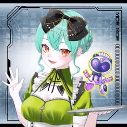 NFT OCS Genesis #2502 MAID-SAN