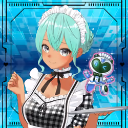 NFT OCS Genesis #2882 MAID-SAN