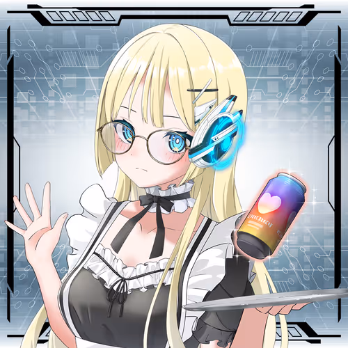 NFT OCS Genesis #1347 MAID-SAN