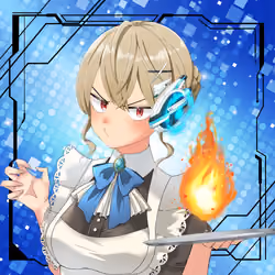 NFT OCS Genesis #1450 MAID-SAN