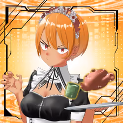 NFT OCS Genesis #1107 MAID-SAN