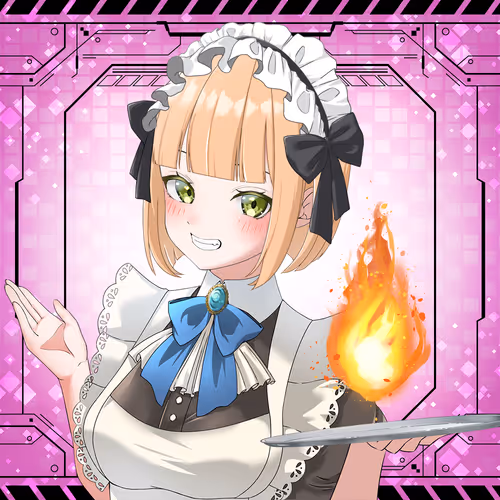 NFT OCS Genesis #2527 MAID-SAN