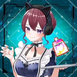NFT OCS Genesis #588 MAID-SAN