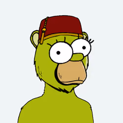 Okay Simpsons Yacht Club #1053
