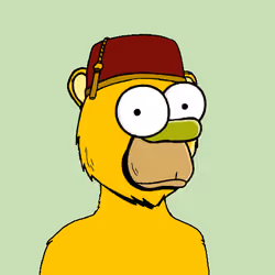 Okay Simpsons Yacht Club #2543