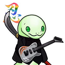 Orochi-Guitarist-Glow stick #03188