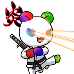 Leelee-Fighter-Rainbow #10795