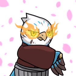 Narukami-Samurai-Blue budgie #11107