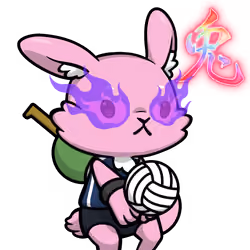 Luna-Volleyball player-Normal #11435