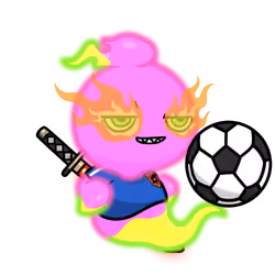 Mitama-Soccer player-Neonpink #04331