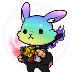 Luna-The Mafia Animals-Rainbow #00771