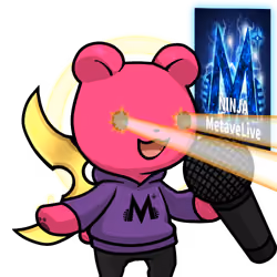 Leelee-MetaveLive MC-Pinkbear #10856