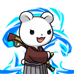 Leelee-Samurai-Polar bear #05601