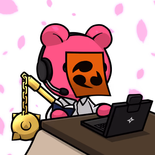 Leelee-Online secretary-Pinkbear #07813