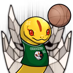 Orochi-Basketball player-Gold #04676