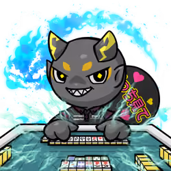 Yama-Mahjong player-Raijin #11683