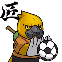 Narukami-Soccer player-Gold #08969