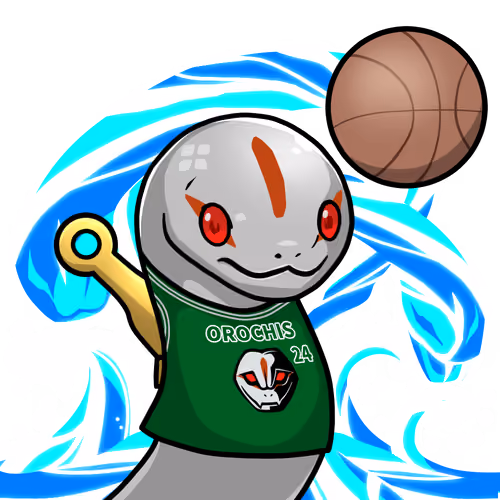 Orochi-Basketball player-Silver #04907