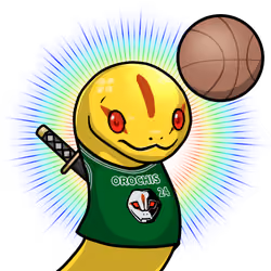 Orochi-Basketball player-Gold #07800
