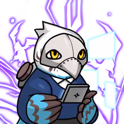 Narukami-Programmer-Blue budgie #02807
