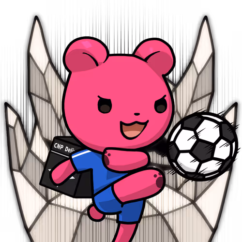 Leelee-Soccer player-Pinkbear #10707