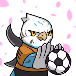 Narukami-Soccer player-Blue budgie #10015