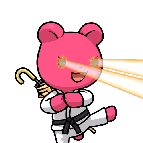 Leelee-Fighter-Pinkbear #10378