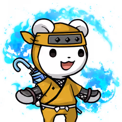 Leelee-Ninja-Polar bear #08016