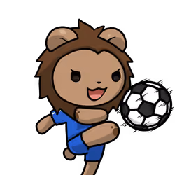 Leelee-Soccer player-Lion #09884