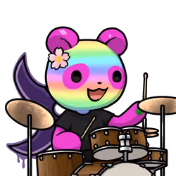 Leelee-Drummer-PinkyRainbow #11272
