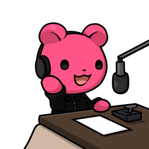 Leelee-Podcaster-Pinkbear #10545