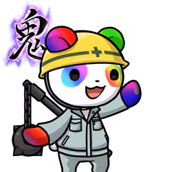 Leelee-Field worker-Rainbow #08862