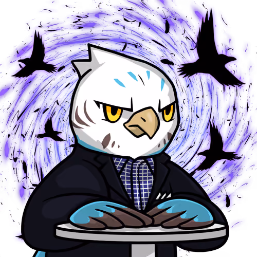 Narukami-Announcer-Blue budgie #04361
