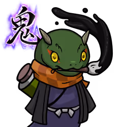 Orochi-Calligraphy-Dragon #01009