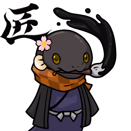 Orochi-Calligraphy-Eel #07622