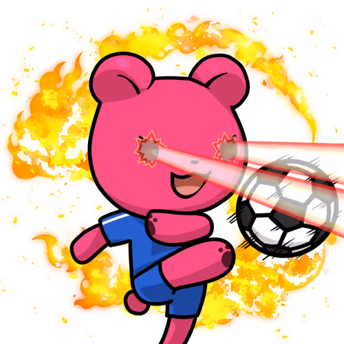 Leelee-Soccer player-Pinkbear #06499