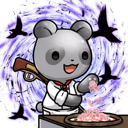 Leelee-Pizza chef-Silver02 #3176