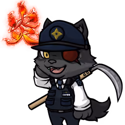 Makami-Police  Officer-Walf #08956