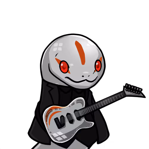 Orochi-Guitarist-Silver #06239