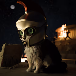 Spartan Kitty