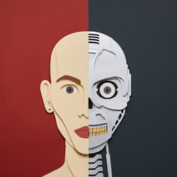 PaperHead #001