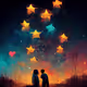 Kids in love sky